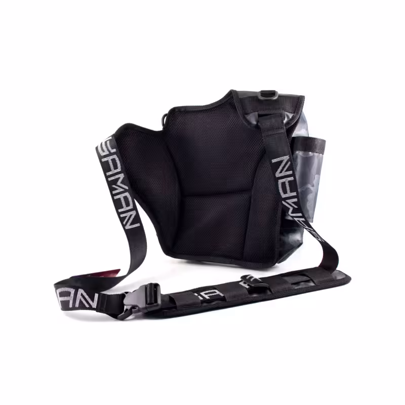 Сумка рыболовная Yaman Fishing Shoulder Bag, 40х43х10 см, серый камуфляж