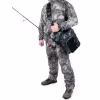 Сумка рыболовная Yaman Fishing Shoulder Bag, 40х43х10 см, серый камуфляж