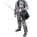 Сумка рыболовная Yaman Fishing Shoulder Bag, 40х43х10 см, серый камуфляж