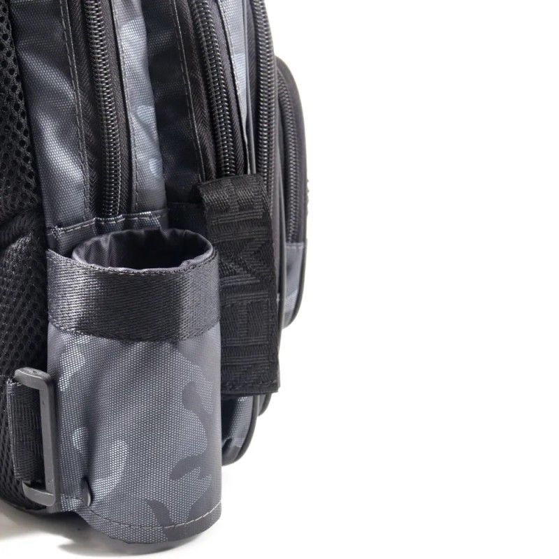 Сумка рыболовная Yaman Street Fishing MultiLock Pocket, 16х19х24 см, серый камуфляж