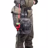 Сумка рыболовная Yaman Street Fishing MultiLock Pocket, 16х19х24 см, серый камуфляж