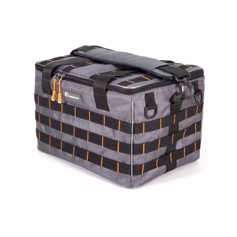 Сумка Следопыт Base Lure Bag XL+5 коробок Luno, 38х26х25 см, серый