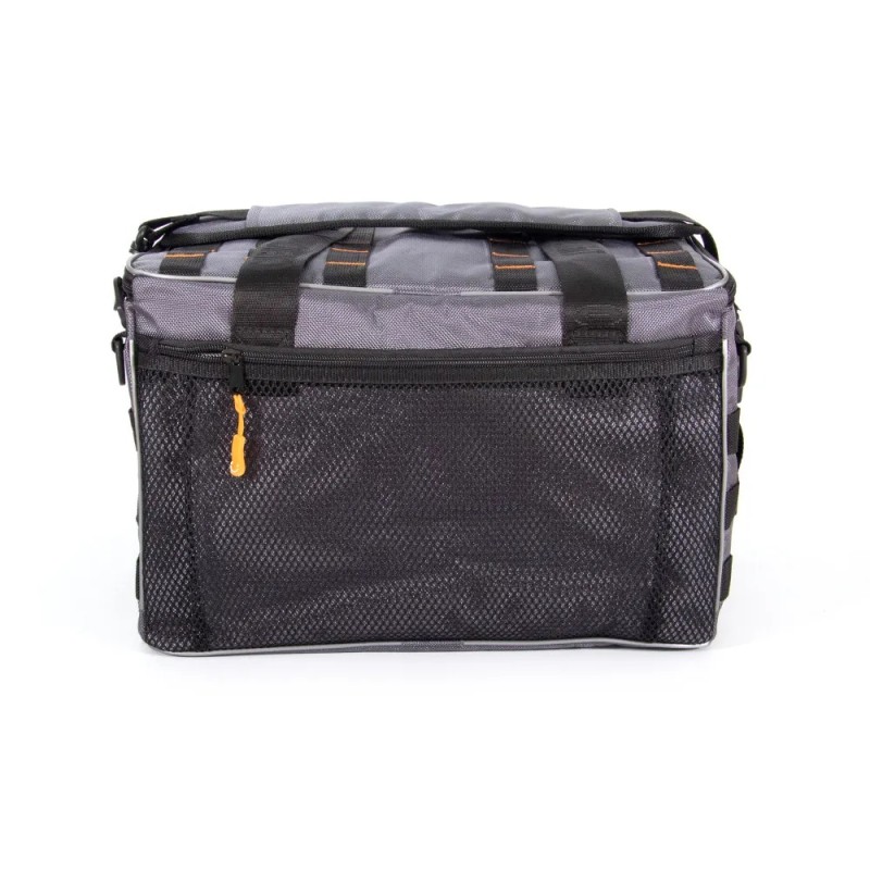 Сумка Следопыт Base Lure Bag XL+5 коробок Luno, 38х26х25 см, серый
