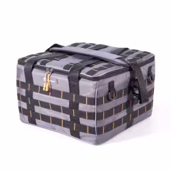 Сумка рыболовная Следопыт Base Lure Bag XXL+7 коробок Luno, 38х38х25 см, серый