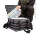 Сумка рыболовная Следопыт Base Lure Bag XXL+7 коробок Luno, 38х38х25 см, серый
