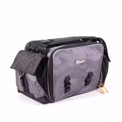 Сумка рыболовная Следопыт Lure Bag L+5 коробок Luno, 40х25х21 см, серый