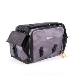 Сумка рыболовная Следопыт Lure Bag L+5 коробок Luno, 40х25х21 см, серый