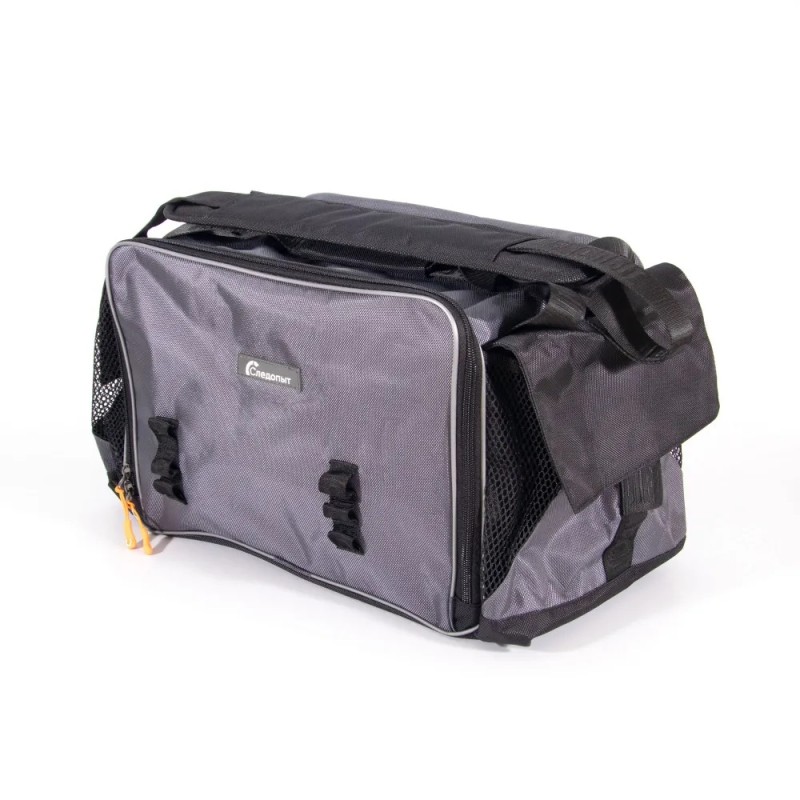 Сумка рыболовная Следопыт Lure Bag XL+ 5 коробок Luno, 40х28х24 см, серый
