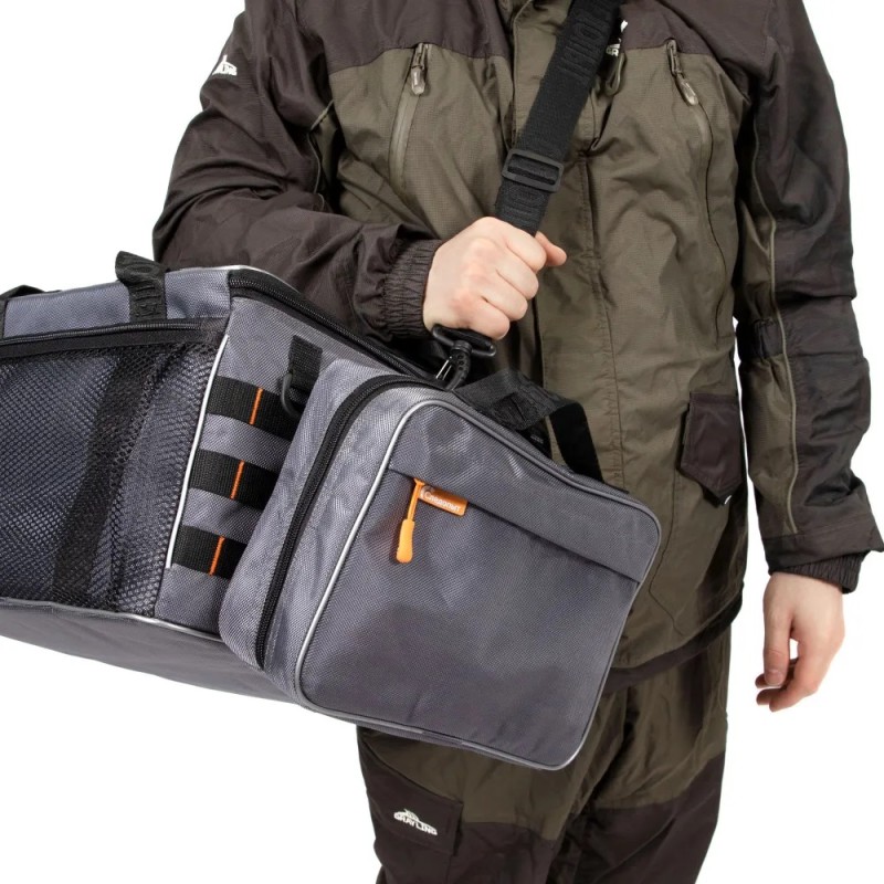 Сумка рыболовная Следопыт Module Bag+2 коробки Luno, 30 30х20х10 см, серый