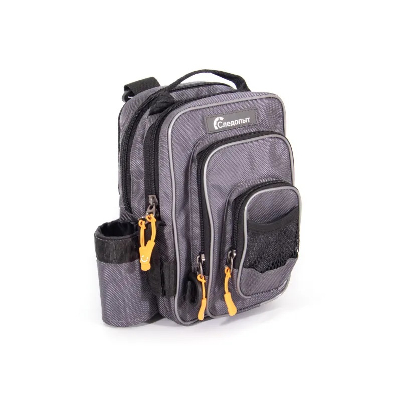 Сумка рыболовная Следопыт Street Fishing MultiLock Pocket, 16х19х24 см, серый