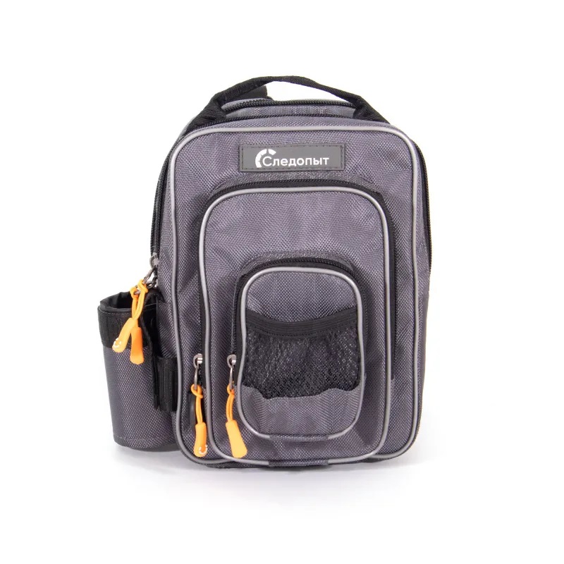 Сумка рыболовная Следопыт Street Fishing MultiLock Pocket, 16х19х24 см, серый