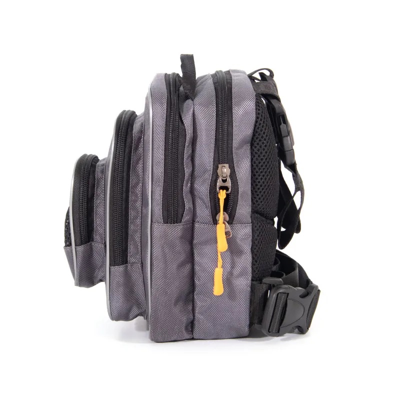 Сумка рыболовная Следопыт Street Fishing MultiLock Pocket, 16х19х24 см, серый