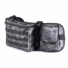 Сумка рыболовная поясная Yaman Fishing Belt Bag, 74х22х10 см, серый камуфляж