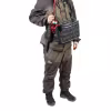 Сумка рыболовная поясная Yaman Fishing Belt Bag, 74х22х10 см, серый камуфляж