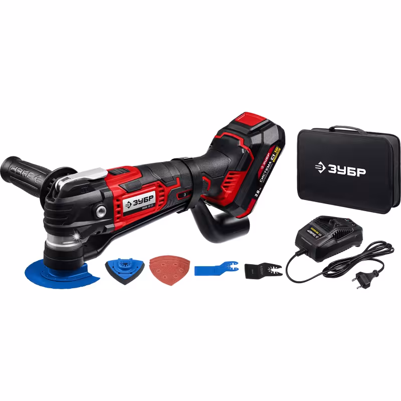 Реноватор (мультирезак) аккумуляторный Зубр МФИ-18-21