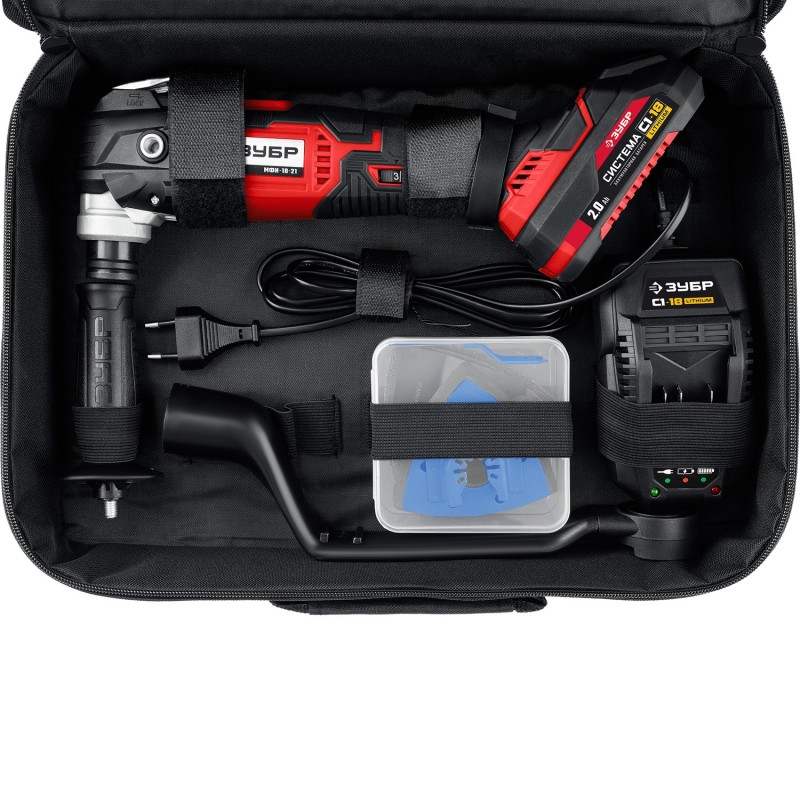 Реноватор (мультирезак) аккумуляторный Зубр МФИ-18-21