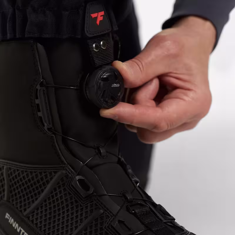 Ботинки мужские треккинговые Finntrail Delta 5242 Graphite, черный, размер 45