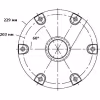 Стойкапод сиденье Springfield Columbia 1240729-WOS, 450 мм