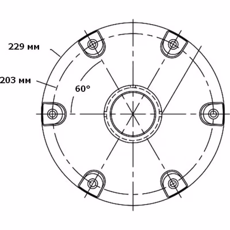Стойкапод сиденье Springfield Columbia 1240729-WOS, 450 мм