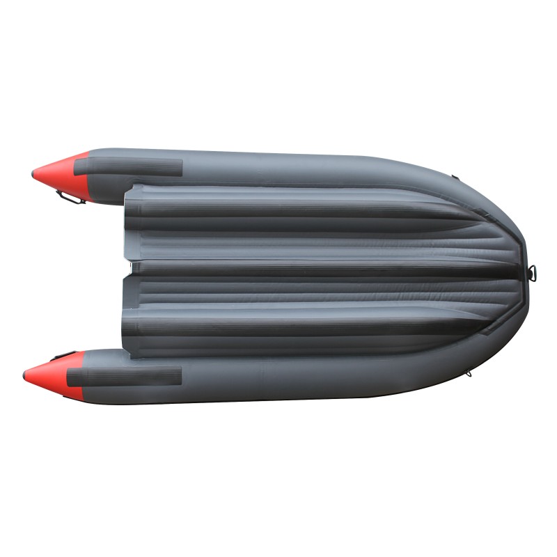 Лодка надувная ПВХ Angler Skat Triton 390, НДНД, темно-серый/зеленый