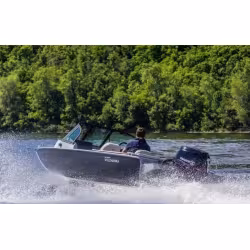 Лодка алюминиевая VBoats 46 Fish в комплекте с лодочным мотором Yamery EF60 FUEL-T