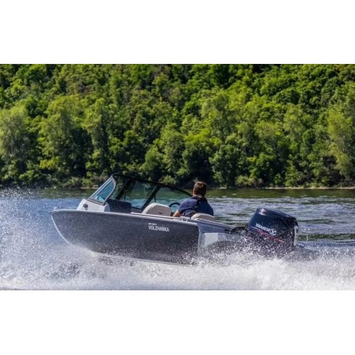 Лодка алюминиевая VBoats 46 Fish в комплекте с лодочным мотором Yamery EF60 FUEL-T