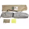 Палатка туристическая автоматическая Norfin Summer Silver NF, 3-местная, 160х160х149 см, бежевый