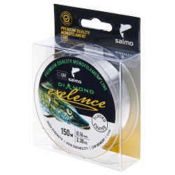 Леска флюорокарбоновая Salmo Diamond Exelence Fluoro Coated Clear 0.16 мм, 2.3 кг, 150 м