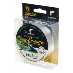 Леска флюорокарбоновая Salmo Diamond Exelence Fluoro Coated Clear 0.23 мм, 4.40 кг, 150 м