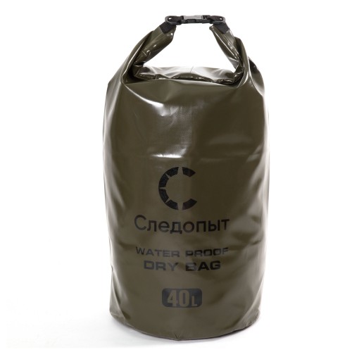 Гермомешок Следопыт Dry Bag 40 л, хаки