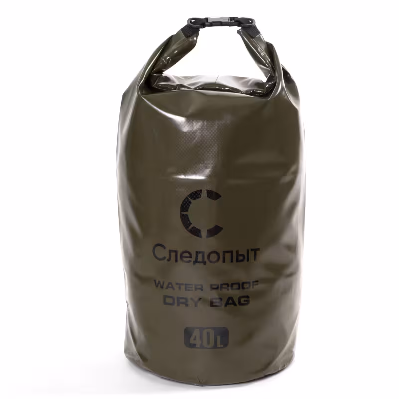 Гермомешок Следопыт Dry Bag 40 л, хаки