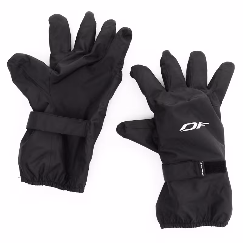 Перчатки-краги дождевые Dragonfly Black, размер универсальный