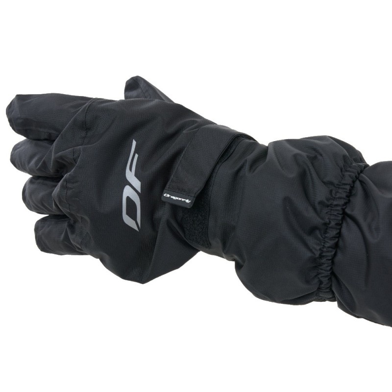 Перчатки-краги дождевые Dragonfly Black, размер универсальный
