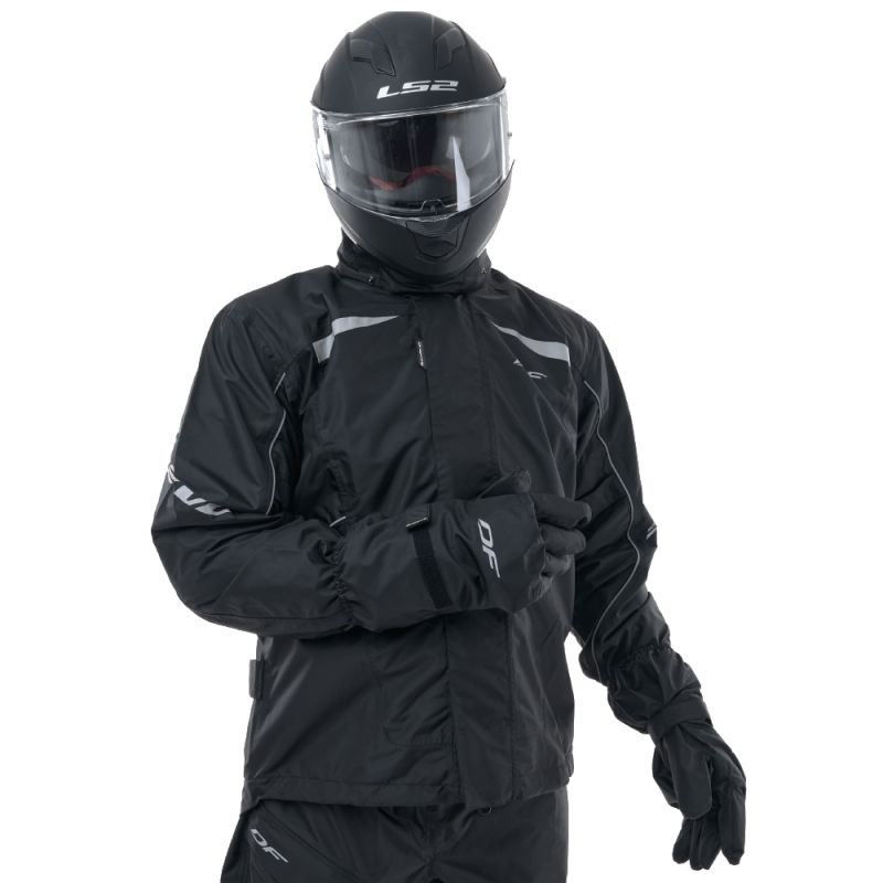 Перчатки-краги дождевые Dragonfly Black, размер универсальный