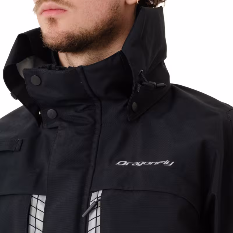 Куртка мужская Dragonfly Quad Pro Man Black, черный, размер M, 176 см