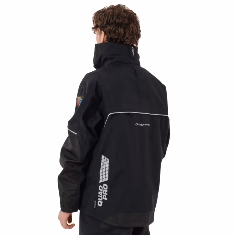 Куртка мужская Dragonfly Quad Pro Man Black, черный, размер S, 170 см