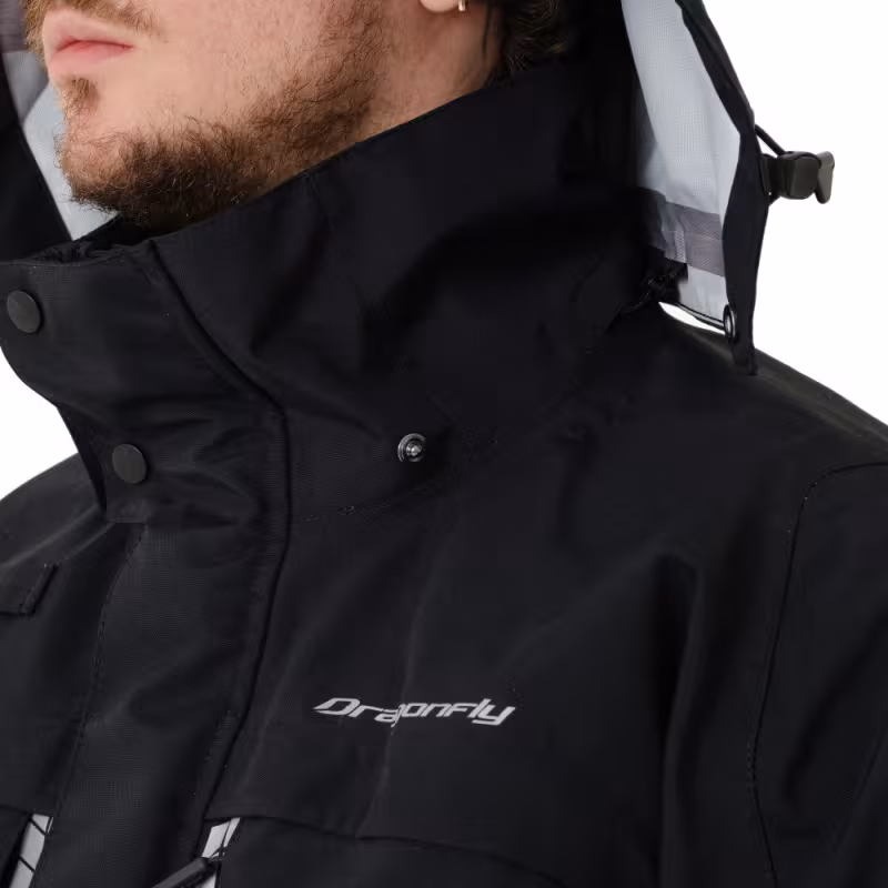 Куртка мужская Dragonfly Quad Pro Man Black, черный, размер XL, 188 см