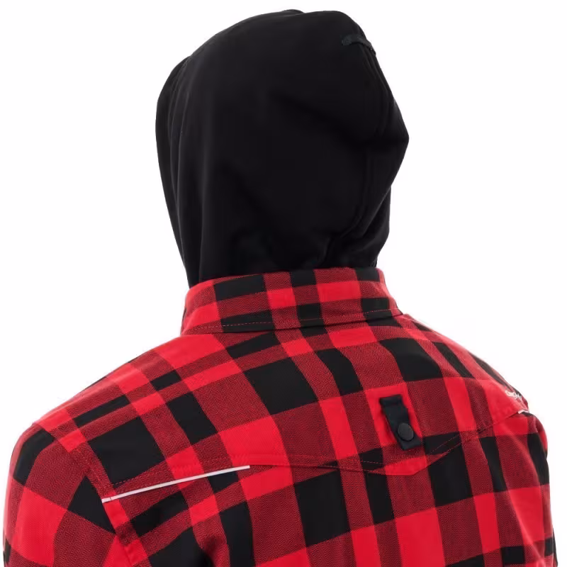 Моторубашка Dragonfly Streetfighter Man Red с защитой, красный, размер M