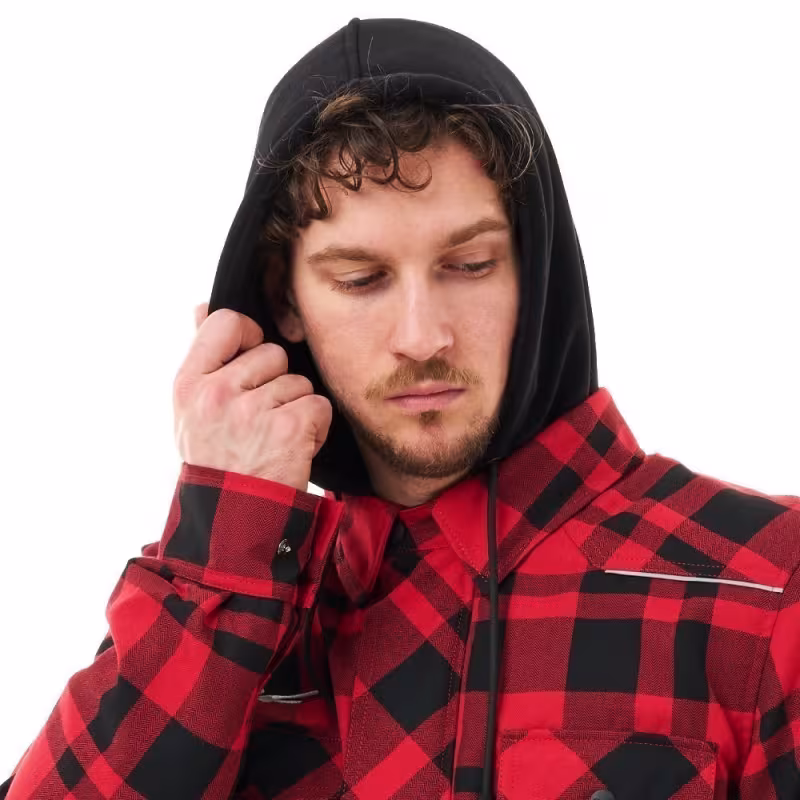 Моторубашка Dragonfly Streetfighter Man Red с защитой, красный, размер XL