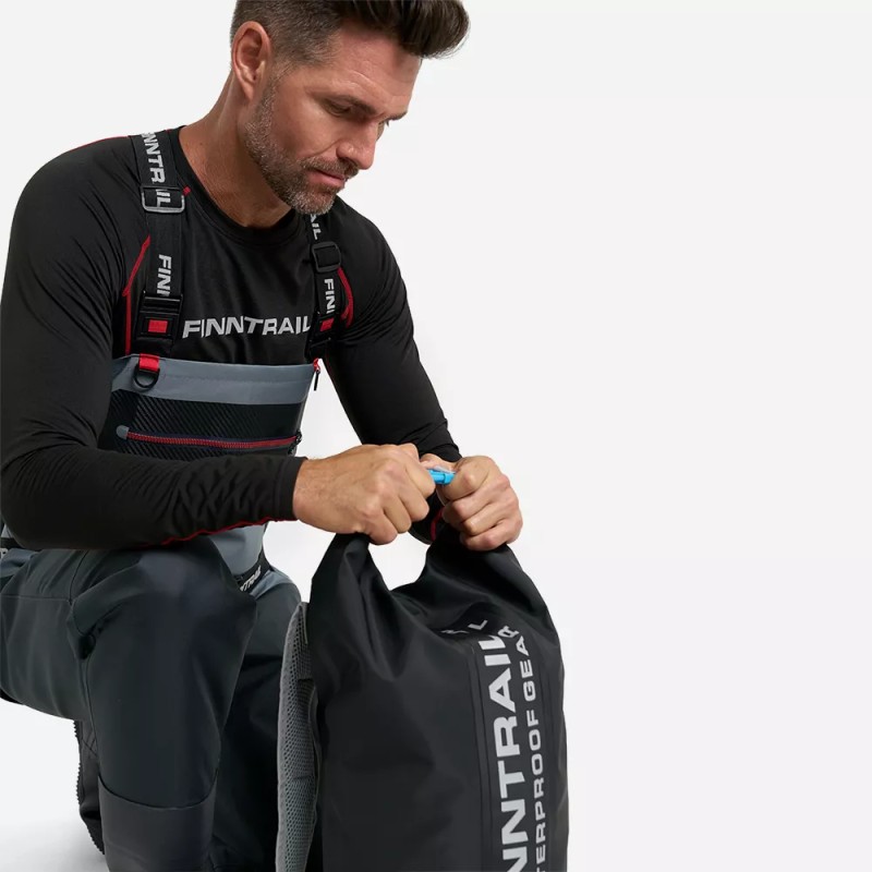 Герморюкзак Finntrail Target 1716 Black, черный, 20 л