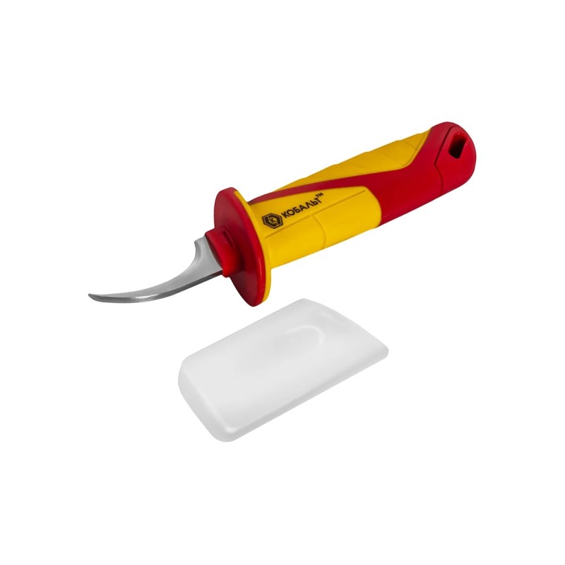 Нож электрика диэлектрический Кобальт 921-138, 53 мм