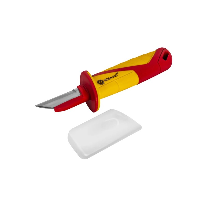 Нож электрика диэлектрический Кобальт 921-145, 52 мм