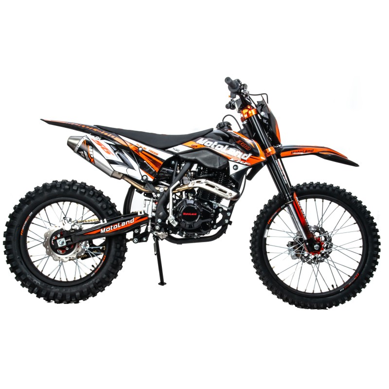 Мотоцикл эндуро Motoland CRF300 (175FMM), оранжевый
