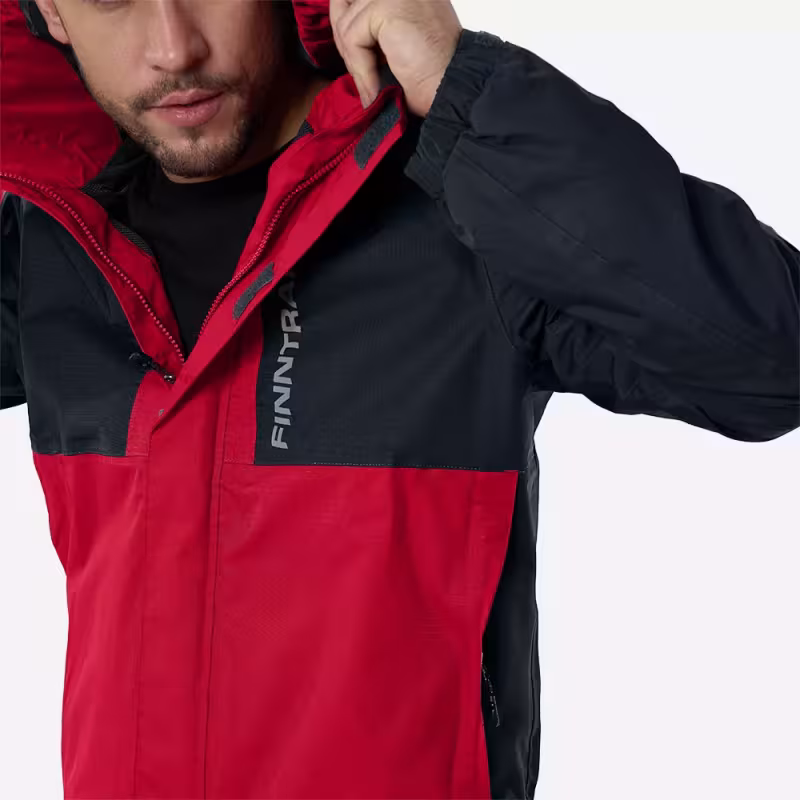 Куртка мужская Finntrail LightSuit 3504 Red, мембрана Hard-Tex, красный, размер 54-56 (MK), 170-180 см