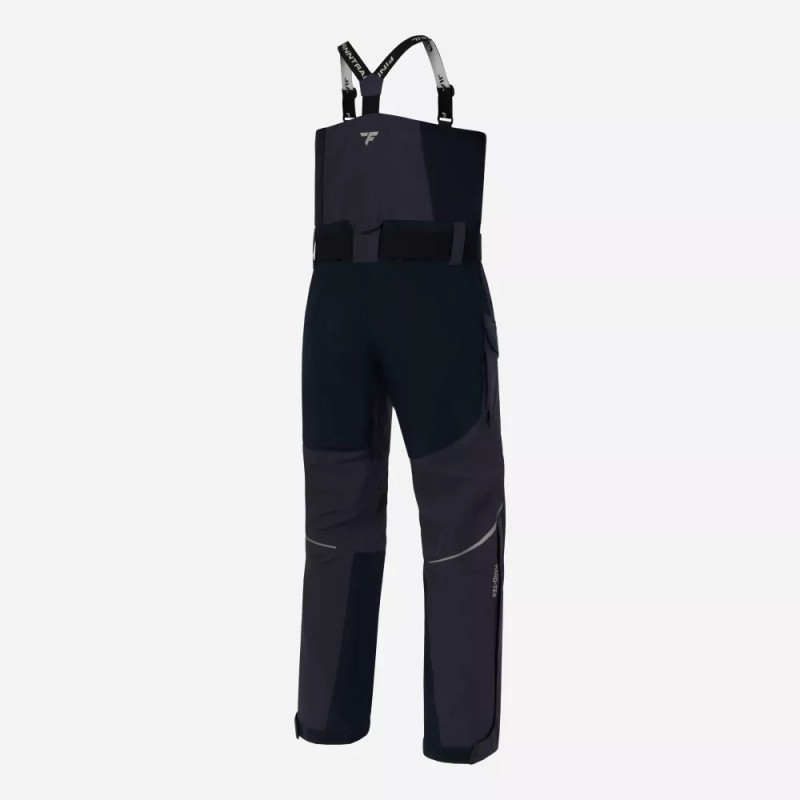Полукомбинезон мужской Finntrail Excalibur 4616 DarkGrey, мембрана Hard-Tex, черный, размер 54-56 (XL), 180-190 см