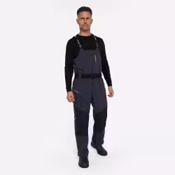 Полукомбинезон мужской Finntrail Excalibur 4616 DarkGrey, мембрана Hard-Tex, черный, размер 58-60 (XXL), 185-195 см