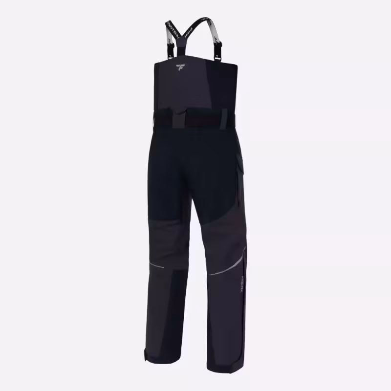 Полукомбинезон мужской Finntrail Excalibur 4616 DarkGrey, мембрана Hard-Tex, черный, размер 58-60 (XXL), 185-195 см