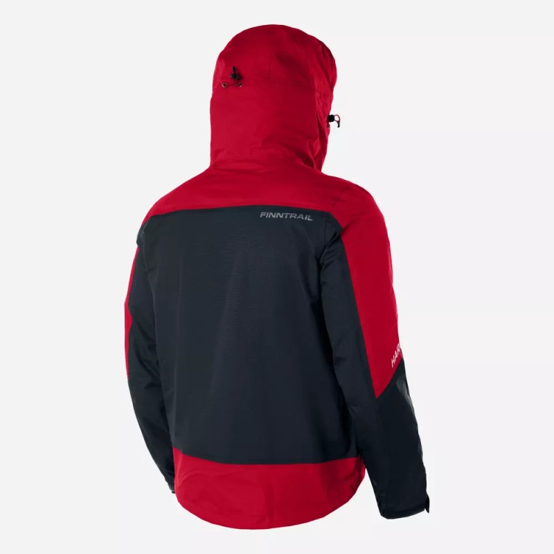 Куртка мужская Finntrail LightSuit 3504 Red, мембрана Hard-Tex, красный, размер 50-52 (L), 175-185 см