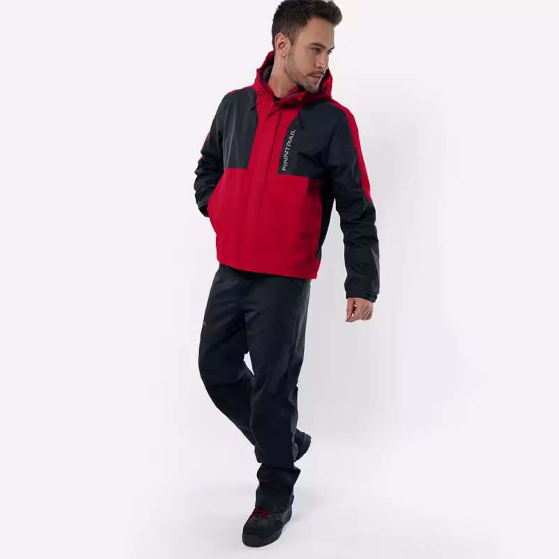 Куртка мужская Finntrail LightSuit 3504 Red, мембрана Hard-Tex, красный, размер 58-60 (XXL), 185-195 см