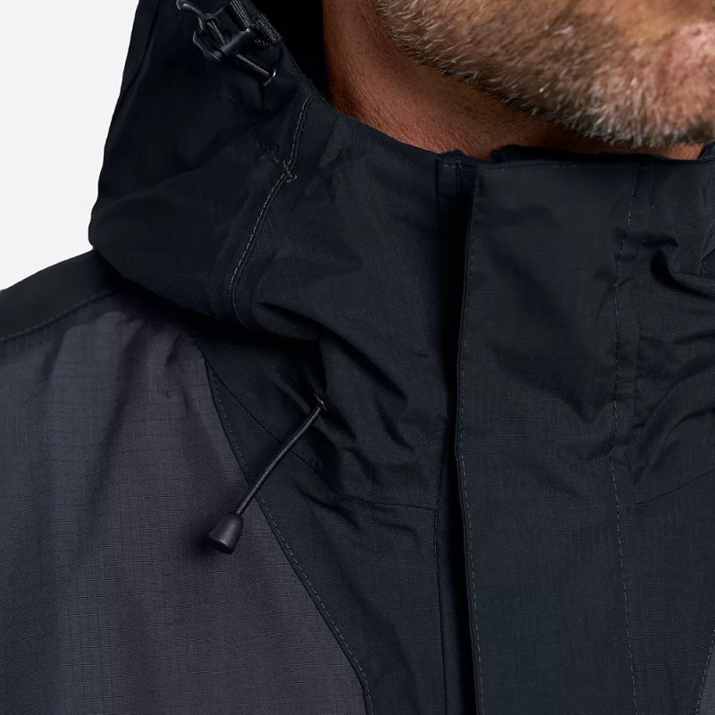 Куртка мужская Finntrail LightSuit 3504 Graphite, мембрана Hard-Tex, черный, размер 44-46 (S), 165-175 см